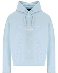 DSquared² - Relaxed Fit Light Hoodie - Lyst
