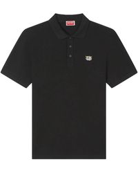 KENZO - Poloshirt Met Logo-Applicatie - Lyst