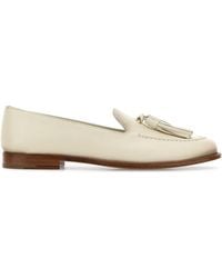 Church's - Ivory Leather Renee Loafers - Lyst