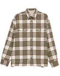 Ami Paris - Camisa a cuadros - Lyst