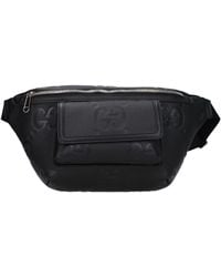 Gucci - Rugzakken En Tassen Voor Heren In Zwart Leer - Lyst