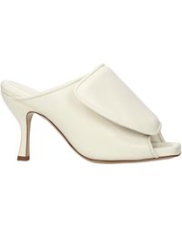 Gia Borghini - Sandals Leather/Ivory - Lyst