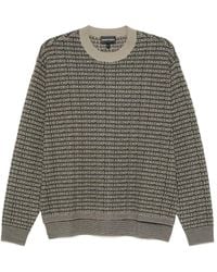 Emporio Armani - Round-Neck Knitwear - Lyst