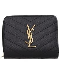 Saint Laurent - Wallets And Wallets - Lyst
