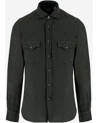 Finamore 1925 - Camisa de lino - Lyst