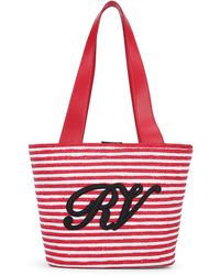 Roger Vivier - Rv Straw Panier Small - Lyst