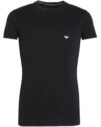 Emporio Armani - T Shirts En Polos Black - Lyst