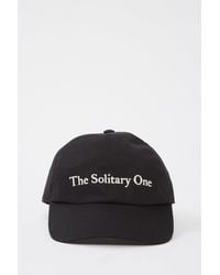 Ann Demeulemeester - Tem Baseball Cap With "The Solitary One" Embroidery - Lyst