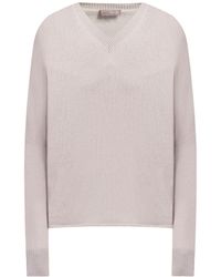 Herno - Truien & Vesten ,Paars ,Kasjmier Cashmere Trui - Lyst