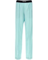 Tom Ford - Pantalones De Pijama De Saten - Lyst
