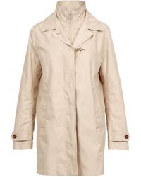 Fay - Coats Beige - Lyst