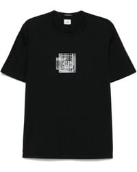 C.P. Company - Gemerceriseerd Jersey T-Shirt - Lyst