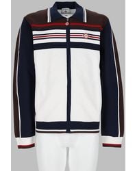 CASABLANCA - Zip-Up Viscose Sweatshirt - Lyst