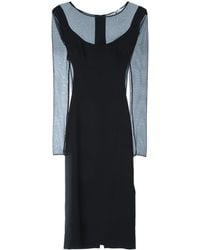 Elisabetta Franchi - Abito Longuette Tulle - Lyst