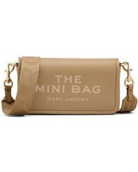 Marc Jacobs - Strukturierte Leder Mini Schultertasche - Lyst