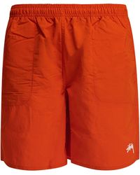Stussy - Swimwear Costumes Arancione-Uomo - Lyst