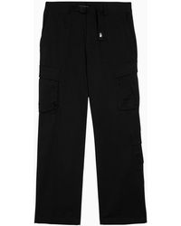 The North Face - Cotton Blend Cargo Trousers With Belt - Lyst