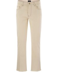 Fay - Denim 5 Pocket Trousers - Lyst