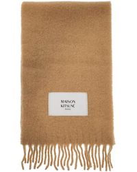 Maison Kitsuné - Alpaca Wool Scarf - Lyst