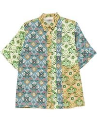 ALÉMAIS - Ali Spliced Shirt - Lyst
