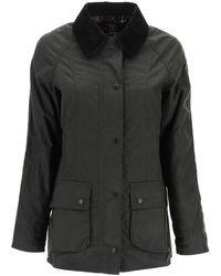 Barbour - 'beadnell' Wax Jas - Lyst