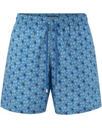 Vilebrequin - Ultraligero y pantalones cortos de playa estampados plegables - Lyst