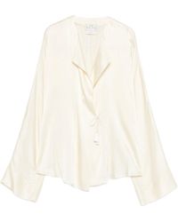 forte_forte - Silk Satin Shirt - Lyst