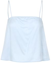 Grifoni - Top hellblau - Lyst