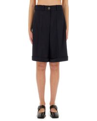 Patou - Twill Bermuda Shorts - Lyst
