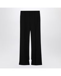 Chloé - Asymmetrical Wool Trousers - Lyst