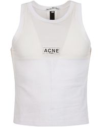 Acne Studios - Logo Tank Top - Lyst