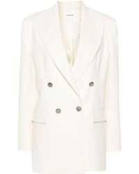 P.A.R.O.S.H. - Doppelreihiger Blazer - Lyst