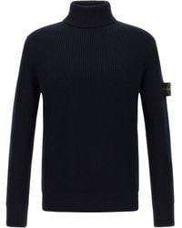 Stone Island - Stenen Eiland Geribbelde Trui - Lyst