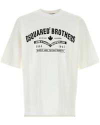 DSquared² - Cotton Oversize T Shirt - Lyst