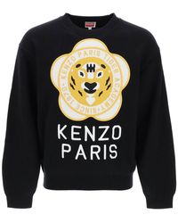 KENZO - Suéter de cuello de Tiger Academy Crew - Lyst