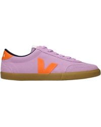 Veja - Sneakers Volley Suede - Lyst