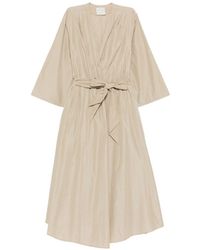 forte_forte - Cotton Blend Midi Dress - Lyst