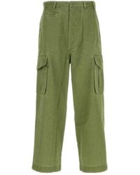 KENZO - Cotton Cargo Pant - Lyst