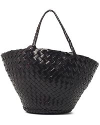 Dragon Diffusion - 'Egola' dunkelbraune Lear-Tasche - Lyst