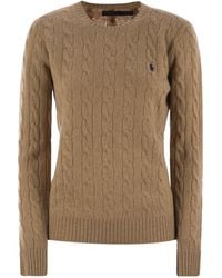 Polo Ralph Lauren - Ploited Wool E Cashmere Crew Neck - Lyst