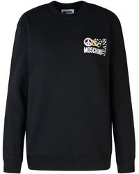 Moschino - Cotton Sweatshirt - Lyst