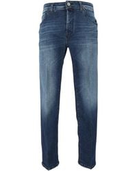 Jacob Cohen - Scott Cropped Slim-Fit Jeans - Lyst