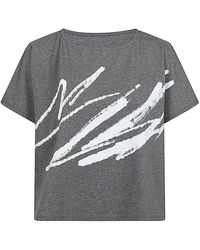 Moyuru - Printed Cotton T Shirt - Lyst