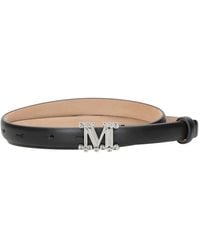 Max Mara - Belts Black - Lyst