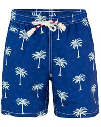 Mc2 Saint Barth - Costume Caprese Palma Blu - Lyst