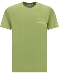 Comme des Garçons - T -shirt Met Logo - Lyst