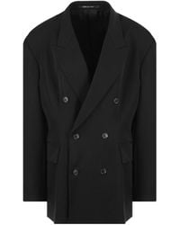 Balenciaga - Wool Jacket - Lyst