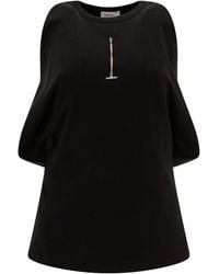McQueen - Alexander MC Queen Ribbed Top - Lyst