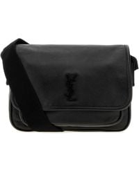 Saint Laurent - Leather Messenger Niki Crossbody Bag - Lyst