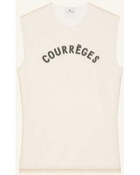 Courreges - Top Illusion Courreges Tul - Lyst